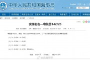 航行警告！南海部分海域進(jìn)行實(shí)彈射擊訓(xùn)練