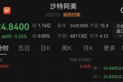 中東股市大跌，沙特阿美暴跌900億美元！